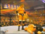 Jeff Hardy vs Edge vs HHH vs Rey Mysterio TripleHSuckIt